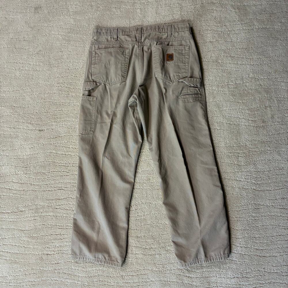 Carhartt 34x30 Men Workwear Carpenter Canvas B159GKH Style Painter Pants Skater